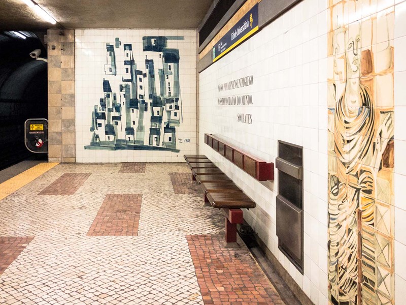 متروهای جذاب دنیا ، متروی لیسبون
